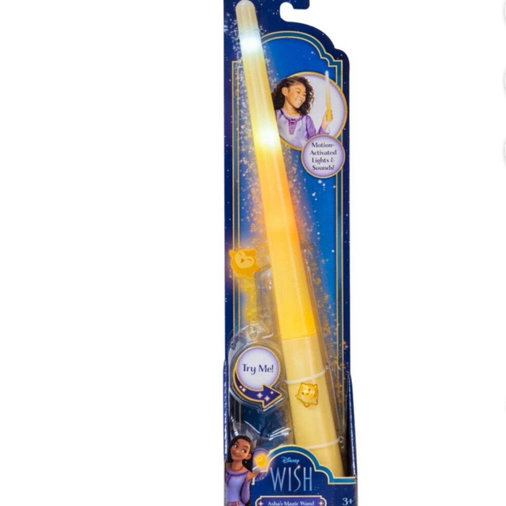 DISNEY Princess Wish Asha Costume with Dress, Belt and Wand … - Picture 4 of 4